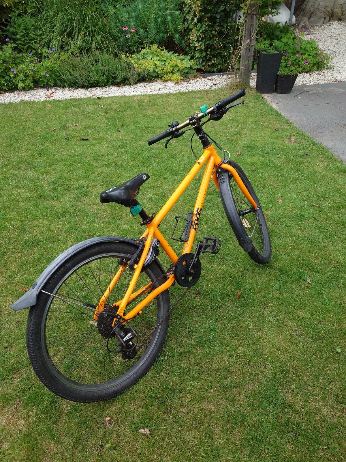Frog bike fiets 62 (24 inch mountainbike) oranje, Fietsen en Brommers, Ophalen, Gebruikt, Staal, 24 inch of meer