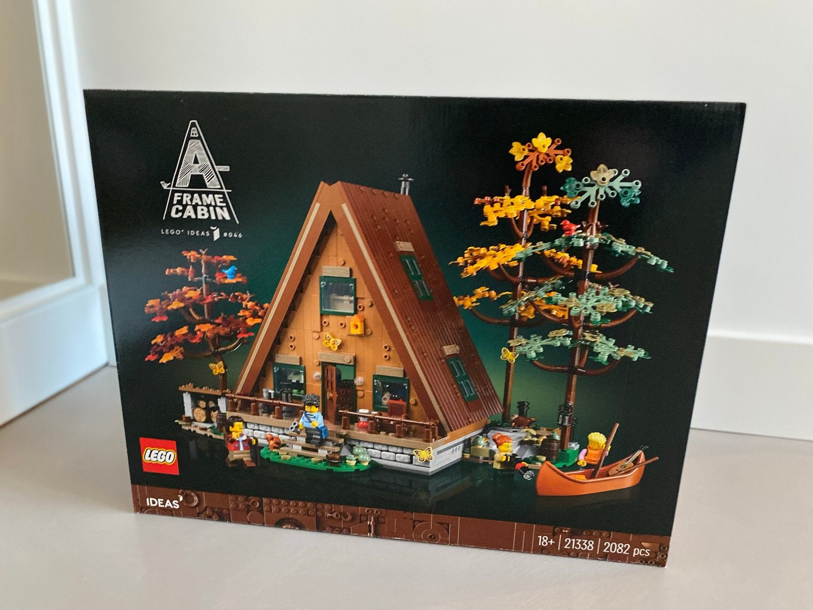 LEGO Ideas A-Frame Cabin (21338) - NIEUW, Lego, Nieuw, Ophalen of Verzenden, Ideas