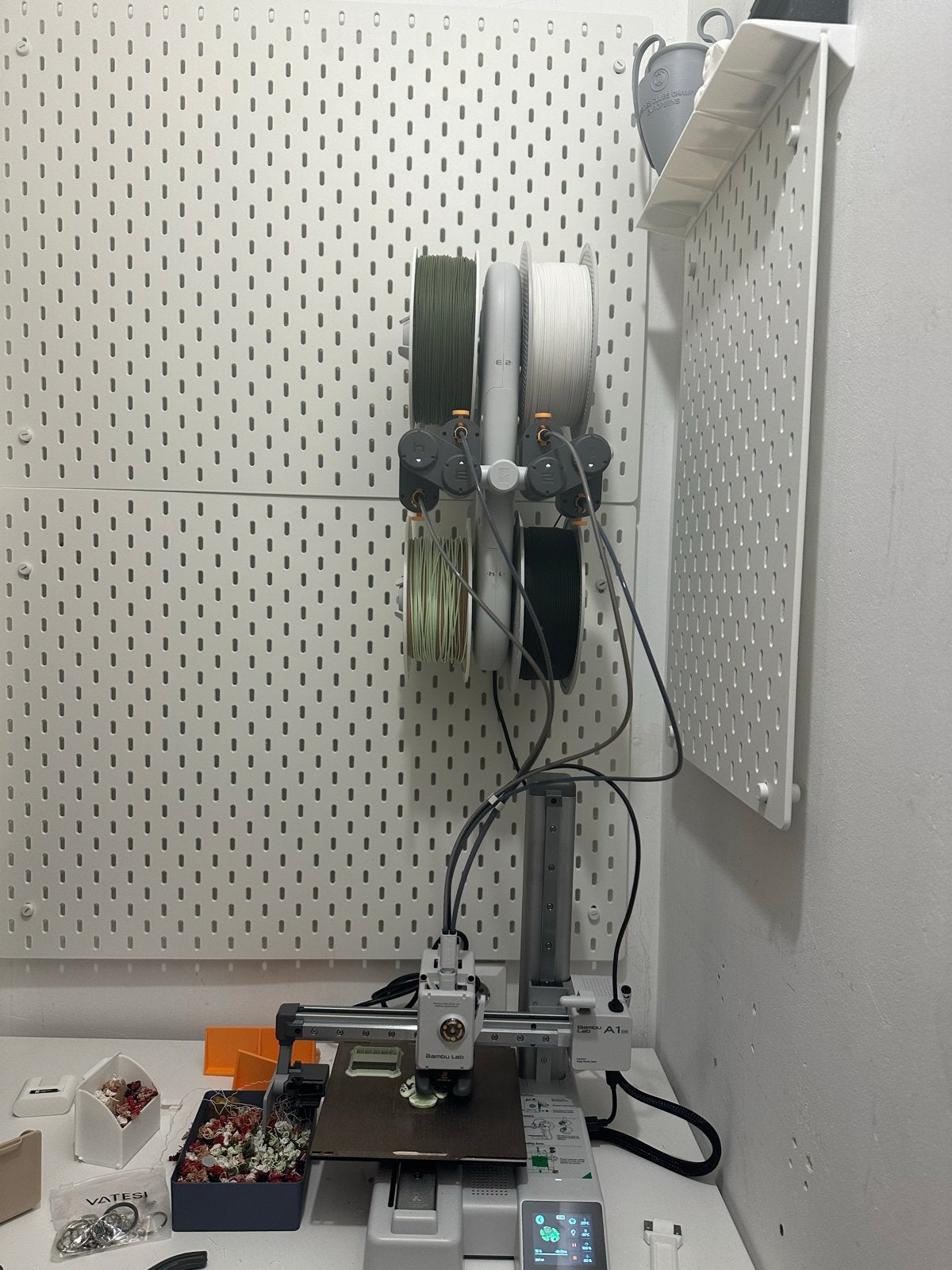 Bambu Lab A1 Mini met AMS, Ophalen, Zo goed als nieuw, Filament