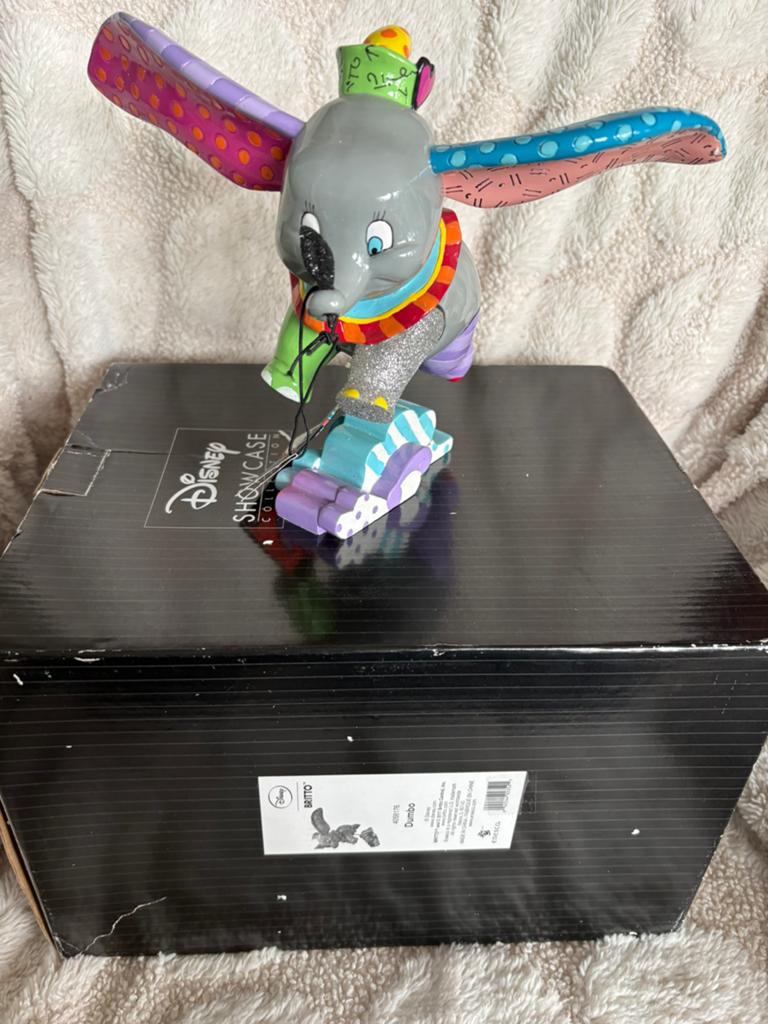 Dumbo Britto, Verzamelen, Disney, Ophalen of Verzenden, Bambi of Dumbo, Zo goed als nieuw, Beeldje of Figuurtje