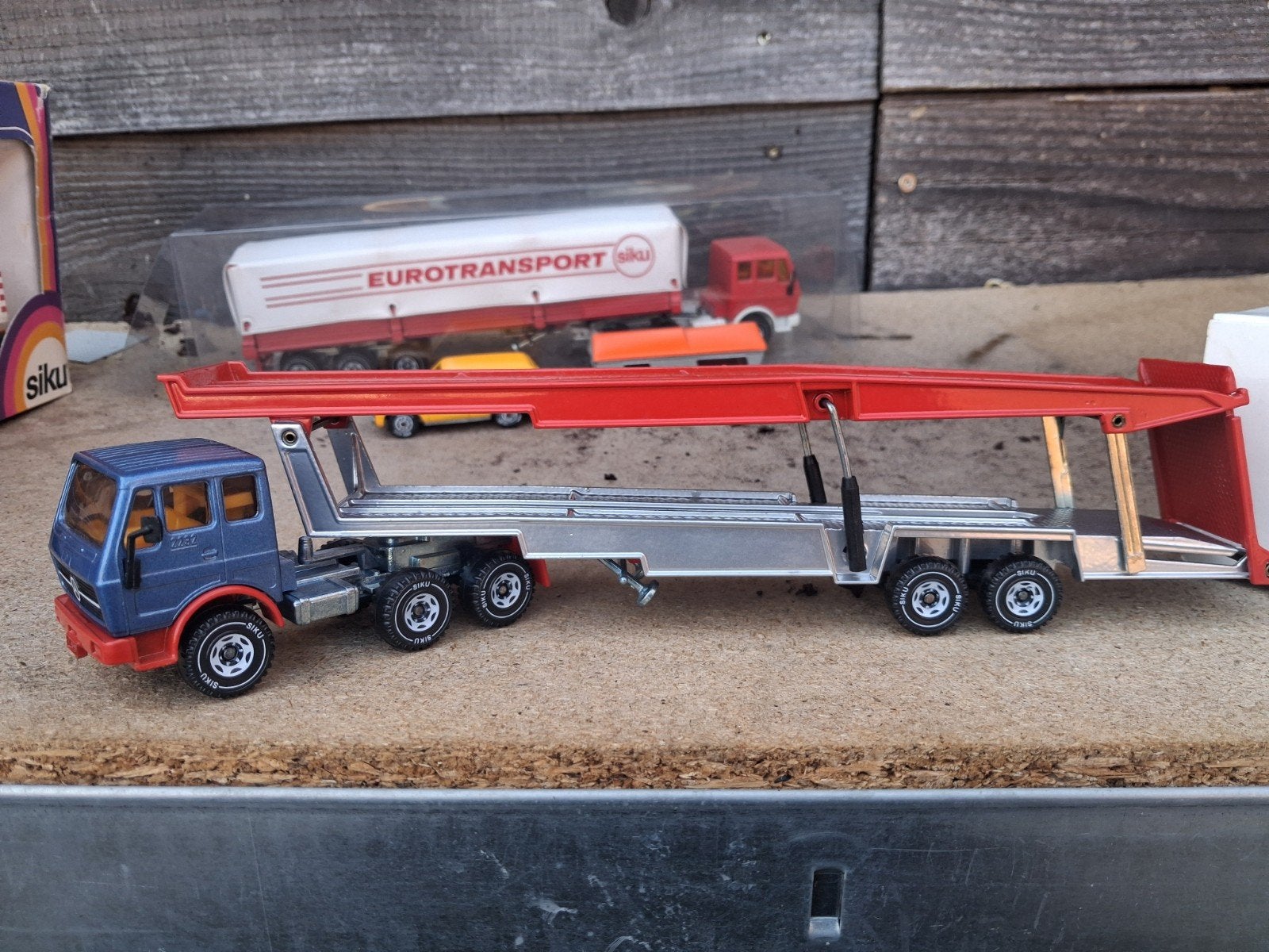 Siku, Hobby en Vrije tijd, Modelauto's | 1:50, Ophalen of Verzenden, Zo goed als nieuw, Bus of Vrachtwagen, SIKU