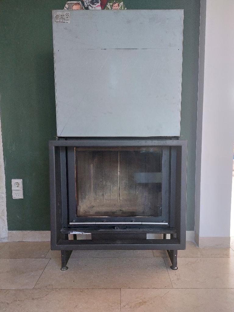 Houtkachel inbouw Barbas, Huis en Inrichting, Kachels, Ophalen, Gebruikt, Houtkachel, Inbouw
