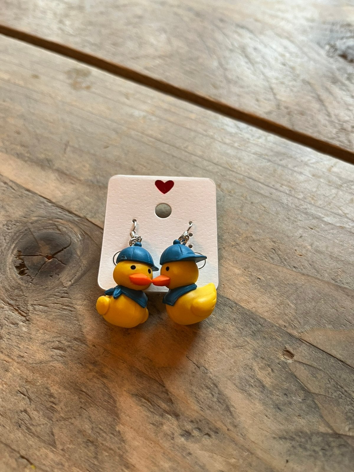 Badeendjes, Ophalen of Verzenden, Nieuw, Geel, Oorbellen
