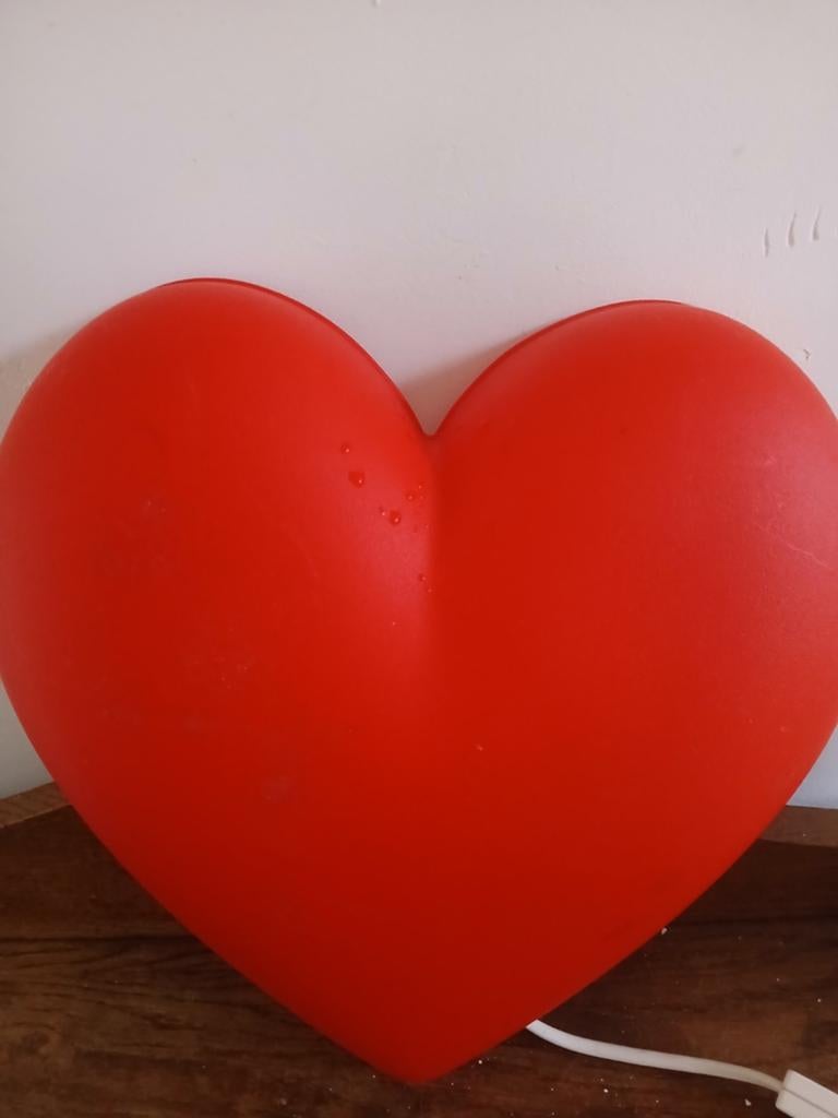 vintage Ikea Smila Hjärta wandlamp, Ophalen of Verzenden, Zo goed als nieuw, Vintage IKEA