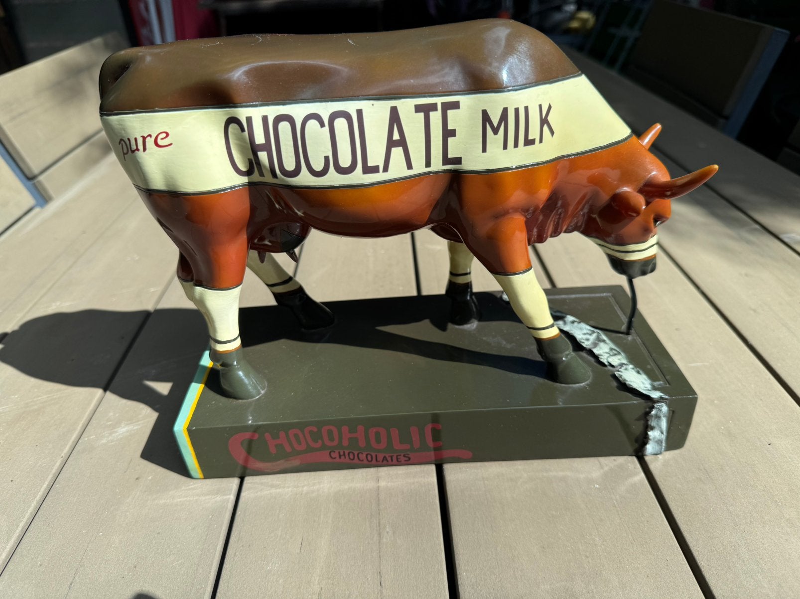 Koe chocolade melk, Ophalen of Verzenden, Zo goed als nieuw, Dier