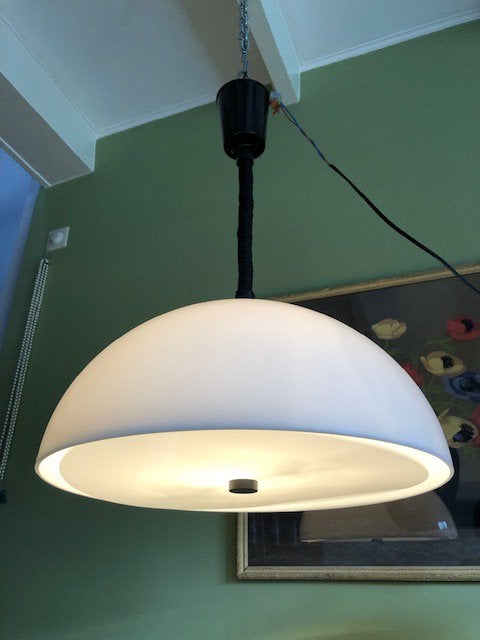 Hanglamp, plexiglas, Staff Leuchten Germany ‘60/70, netjes, Ophalen of Verzenden, Zo goed als nieuw