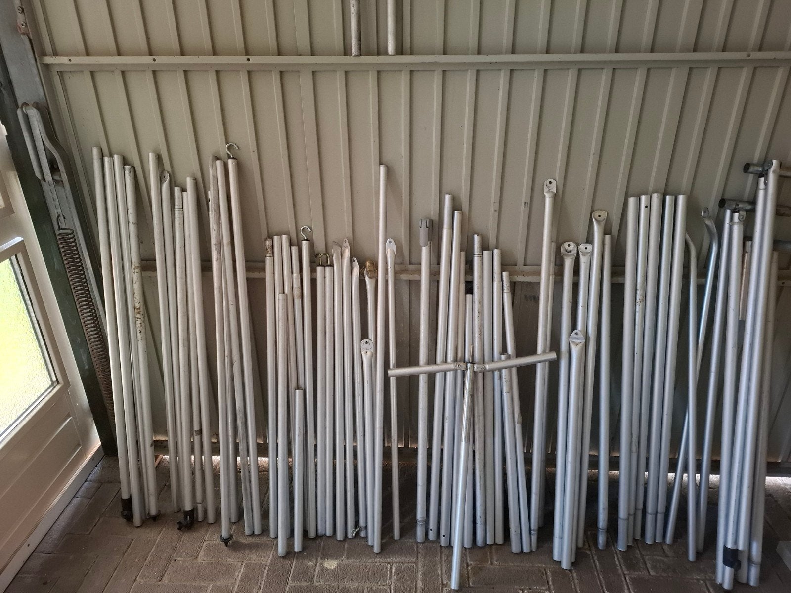 tent frame onderdelen - diverse maten, Ophalen of Verzenden