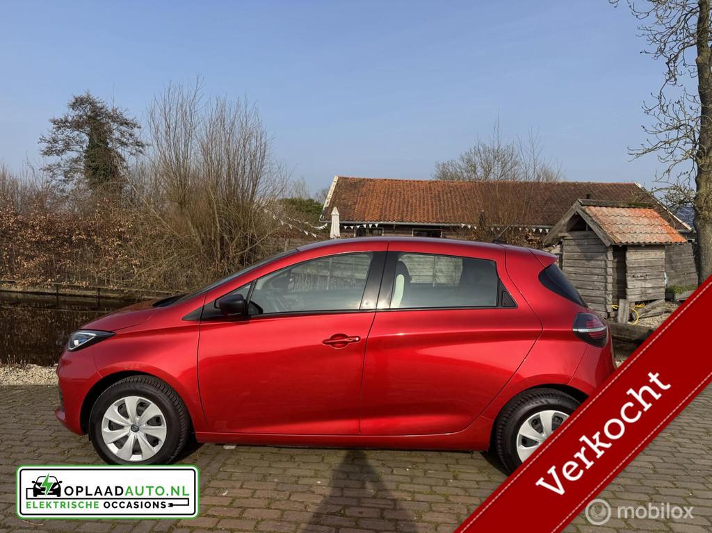 Renault Zoe R110 Life 52 kWh (Accu huur) | Soh 93%, Gebruikt, Met garantie (alle), LED verlichting, 385 km