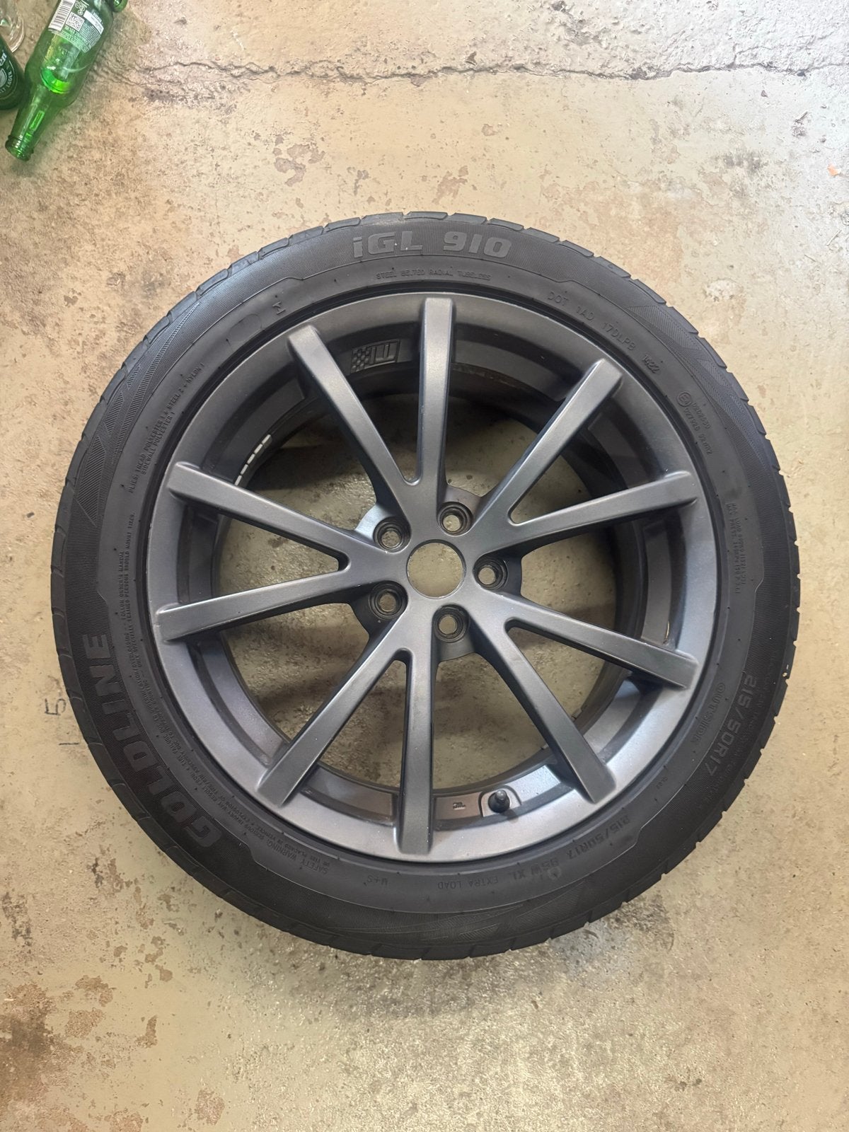 Alfa Romeo Velgen 17 inch 5x98 - Fiat doblo/ Opel Combo, Velg(en), 17 inch, Ophalen of Verzenden, All Season