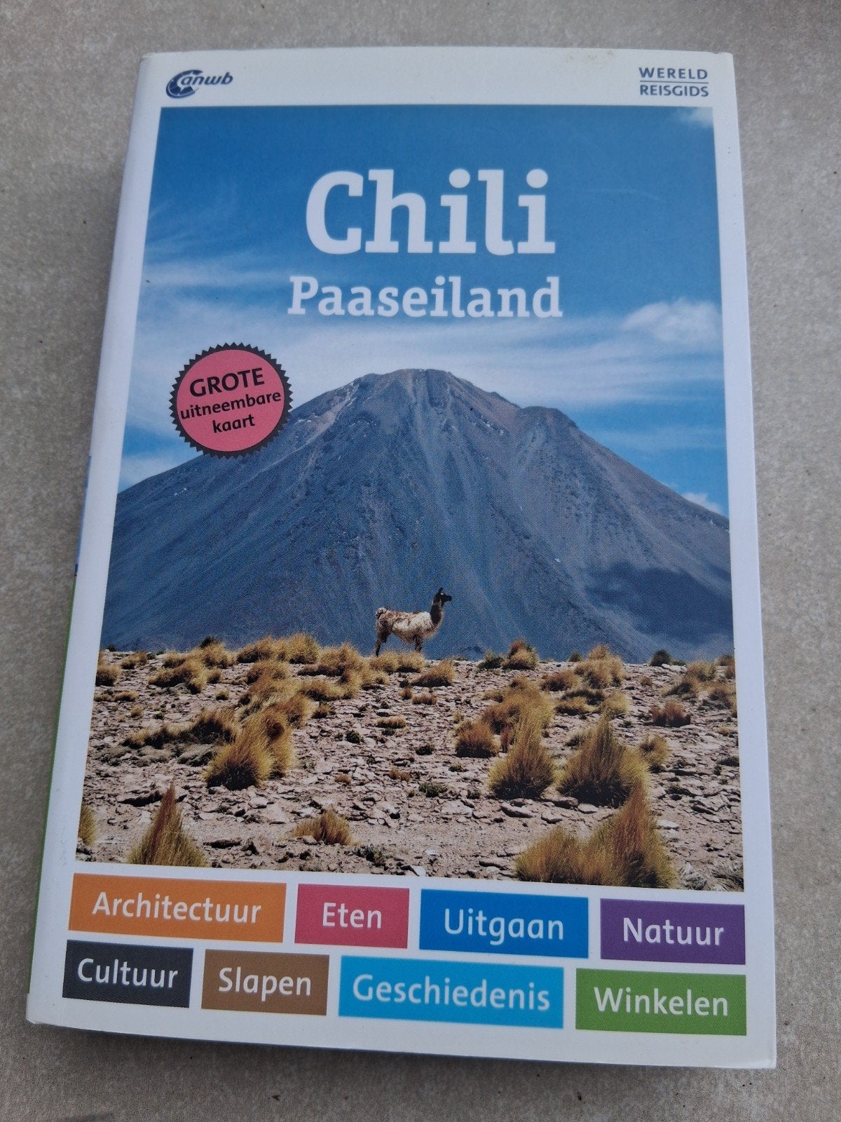 ANWB Wereldreisgids - Chili, Gelezen, Europa, Ophalen of Verzenden, Reisgids of -boek
