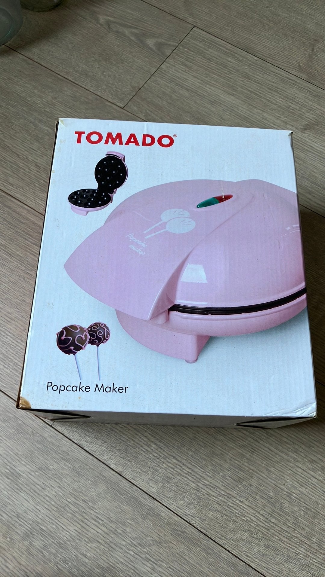 Tomado popcake maker roze, Hobby en Vrije tijd, Taarten en Cupcakes maken, Ophalen of Verzenden, Zo goed als nieuw, Cupcakes, Bakvorm