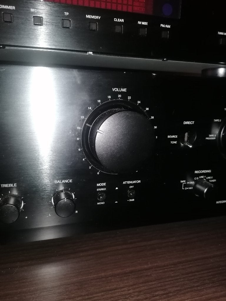 Onkyo a 9711, Audio, Tv en Foto, Ophalen of Verzenden, Refurbished, 120 watt of meer, Onkyo