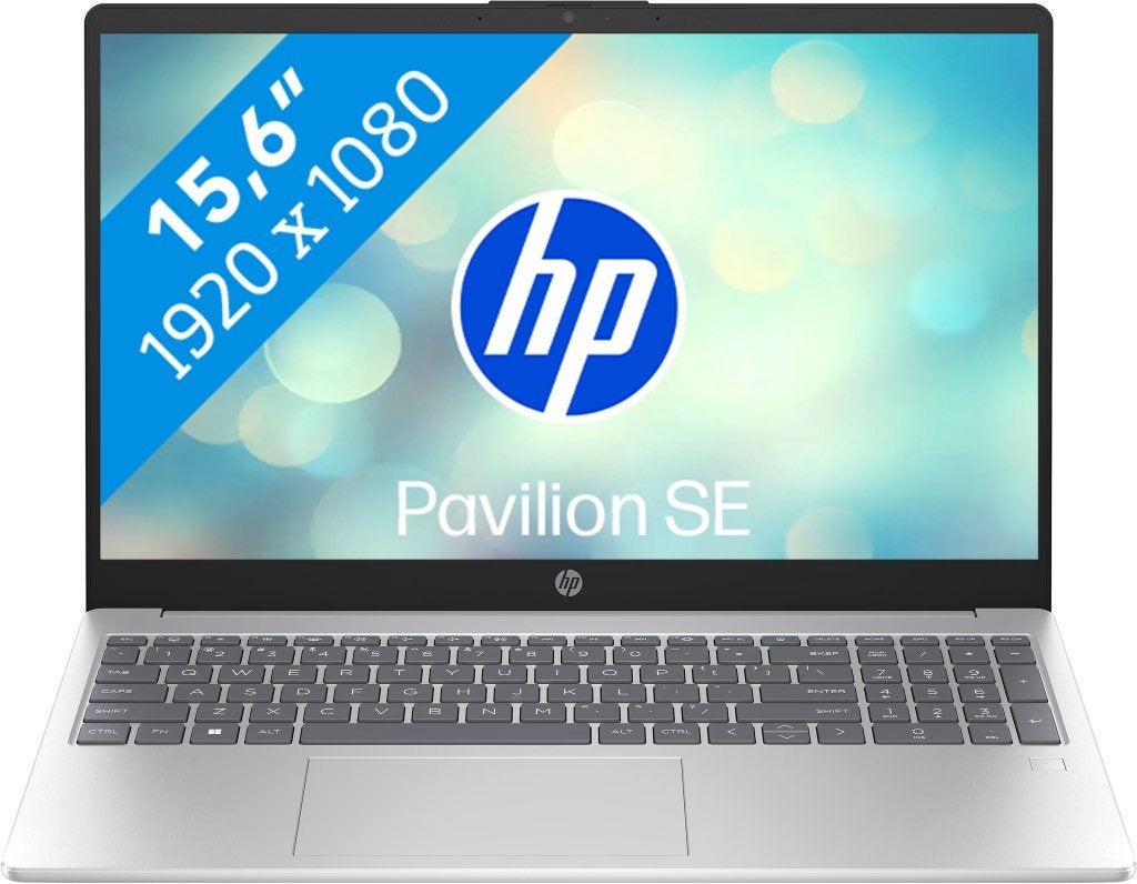 Laptop HP Pavilion SE / 15,6 inch / 16GB / 512GB SSD, Computers en Software, Met videokaart, Zo goed als nieuw, HP, 3 tot 4 Ghz
