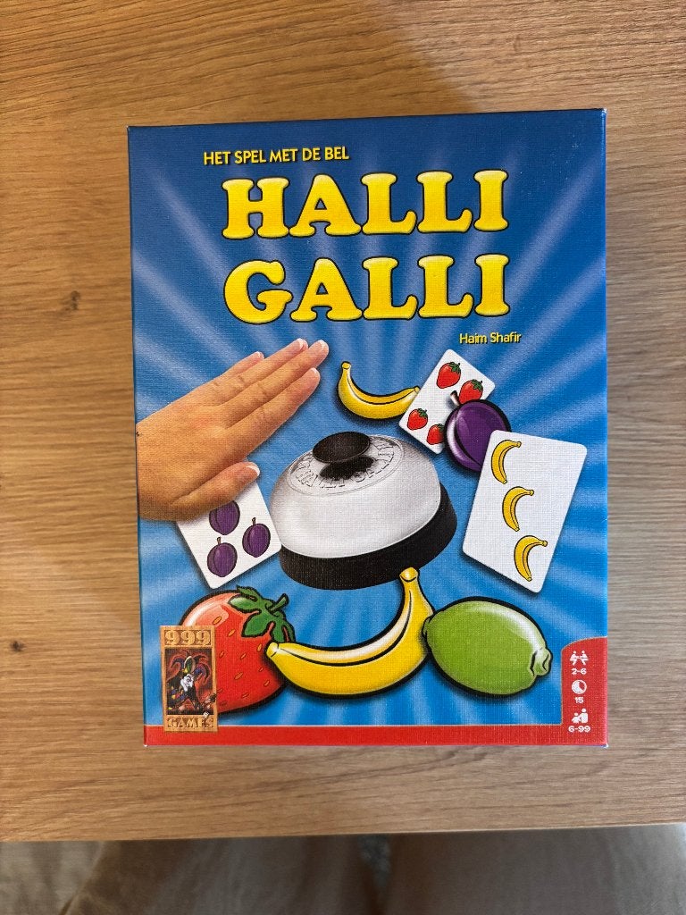 Halli Galli, Hobby en Vrije tijd, Vijf spelers of meer, Ophalen, Zo goed als nieuw, 999 Games bv