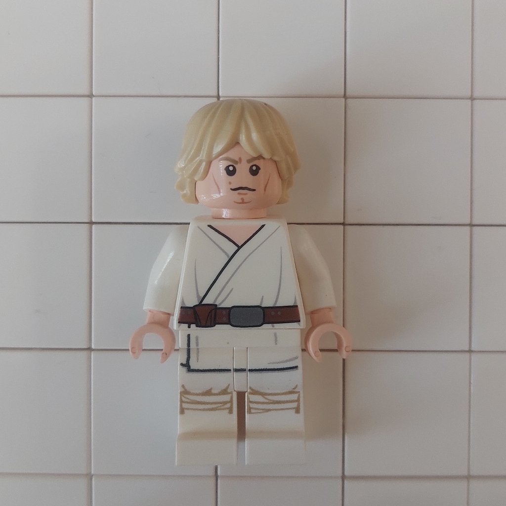 LEGO Star Wars Minifig - Luke Skywalker - sw0551, Ophalen of Verzenden, Zo goed als nieuw