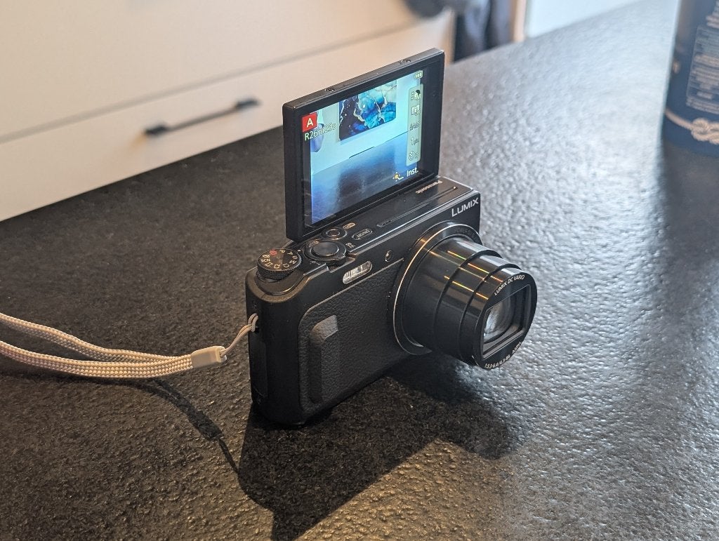 Panasonic Lumix DMC-TZ57 compact camera — volledig pakket, Audio, Tv en Foto, Fotocamera's Digitaal, Panasonic, 16 megapixels