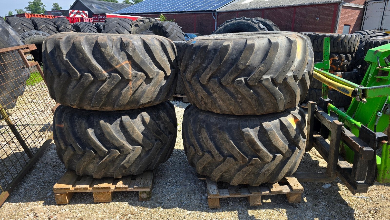 600/50-22,5 kraan 520/85R38 710/60r42 600/60r30, Ophalen