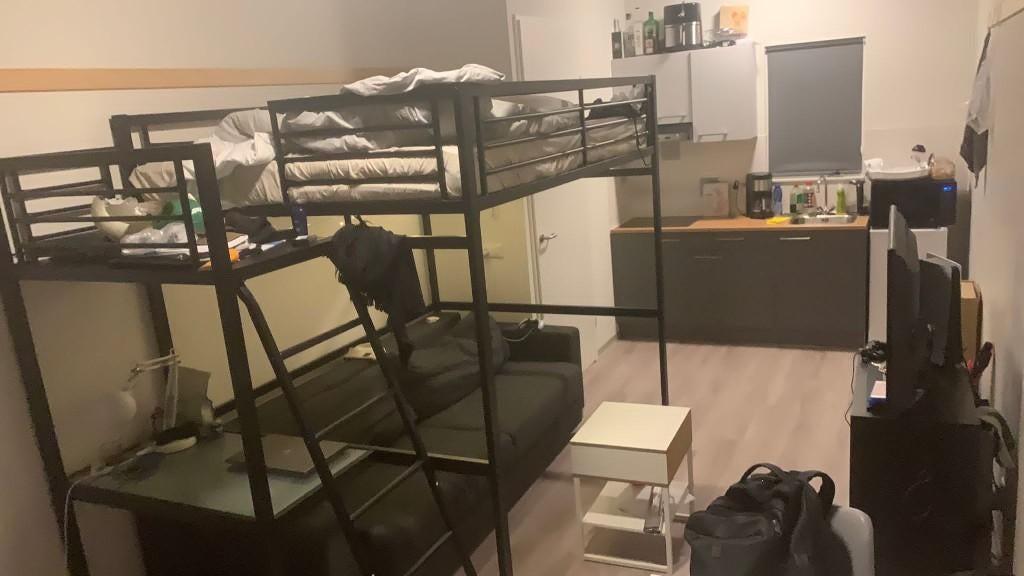 Gratis Loft bed / hoogslaper, Ophalen, Gebruikt, Hoogslaper, Eenpersoons