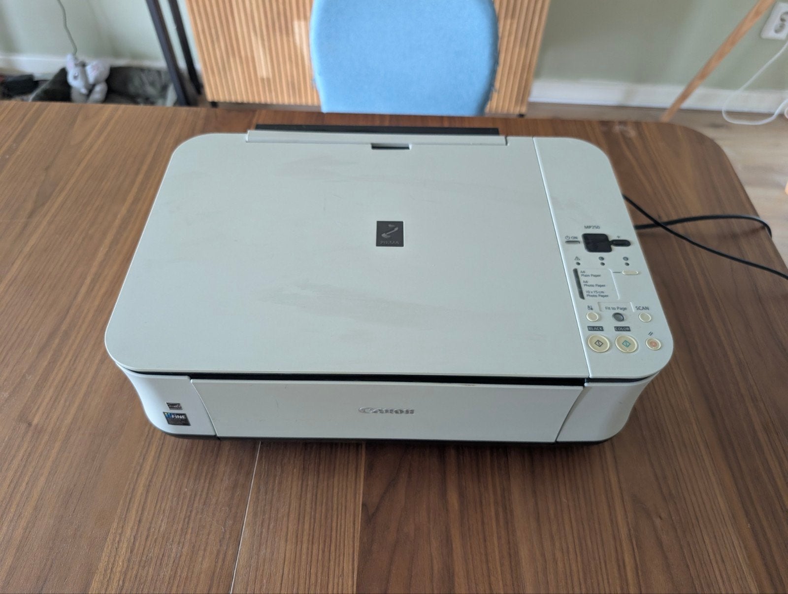 Canon PIXMA MP250 printer en scanner, Computers en Software, Printers, Ophalen, Kleur printen, Printer, Inkjetprinter