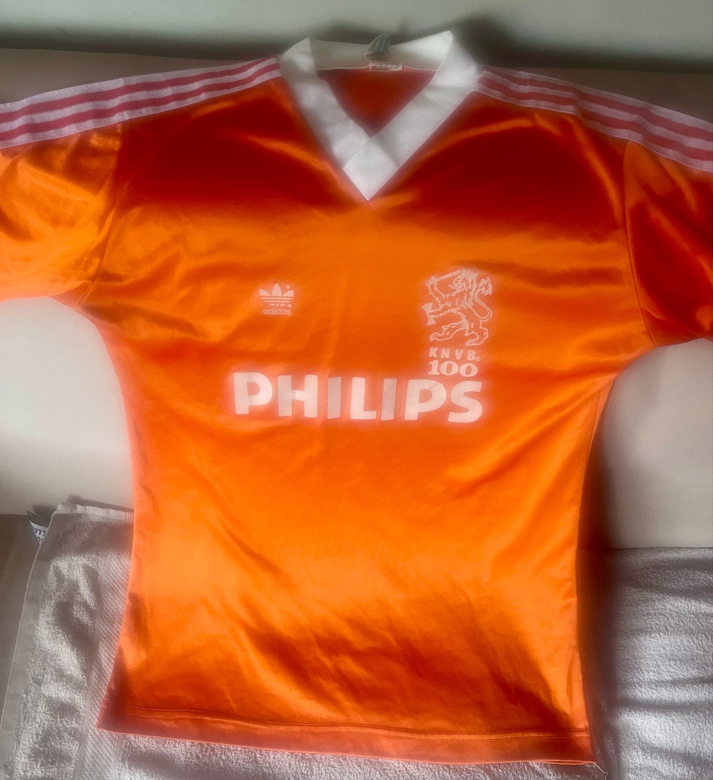 Uniek Vintage Ned Elftal Shirt 1988/1990 — KNVB 100 Philips, Ophalen of Verzenden, Zo goed als nieuw, Overige binnenlandse clubs