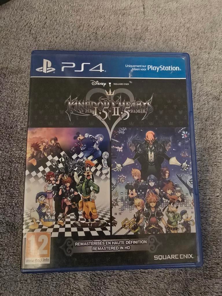 Kingdom Hearts HD 1.5 + 2.5 ReMIX PS4, 1 speler, Ophalen of Verzenden, Zo goed als nieuw, Role Playing Game (Rpg)