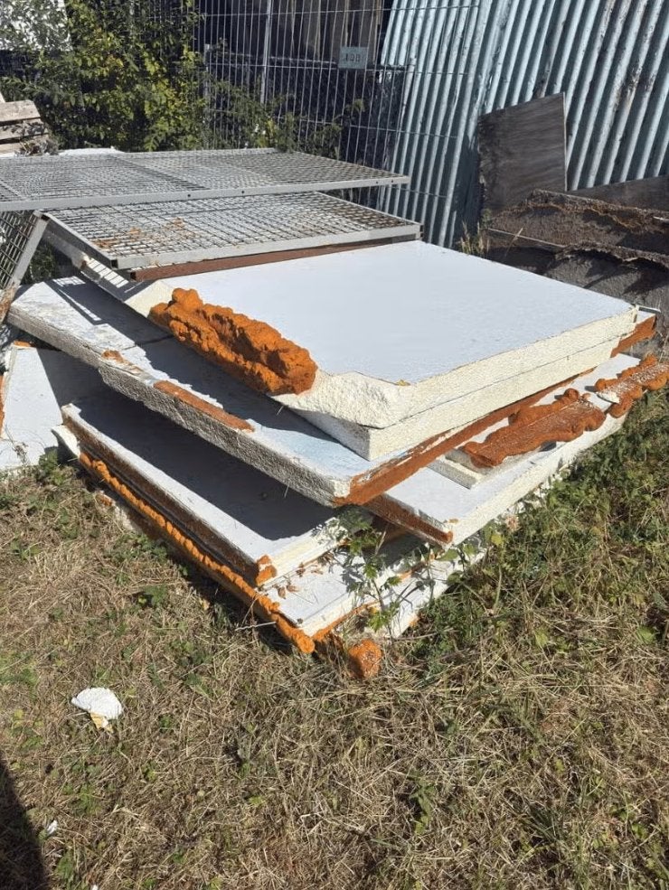 gratis piepschuim tempex isolatieplaten groot en dik, Ophalen, Gebruikt, Vloerisolatie, 15 m² of meer
