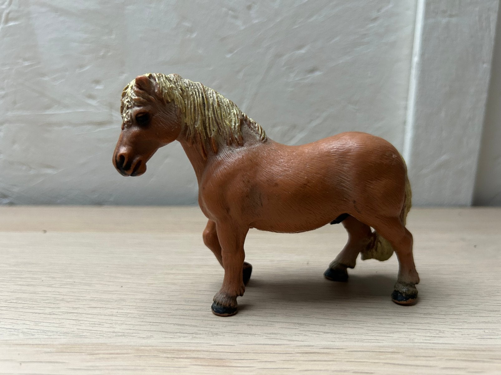 Schleich oude haflinger, Ophalen of Verzenden, Zo goed als nieuw, Paard, Beeldje of Figuurtje