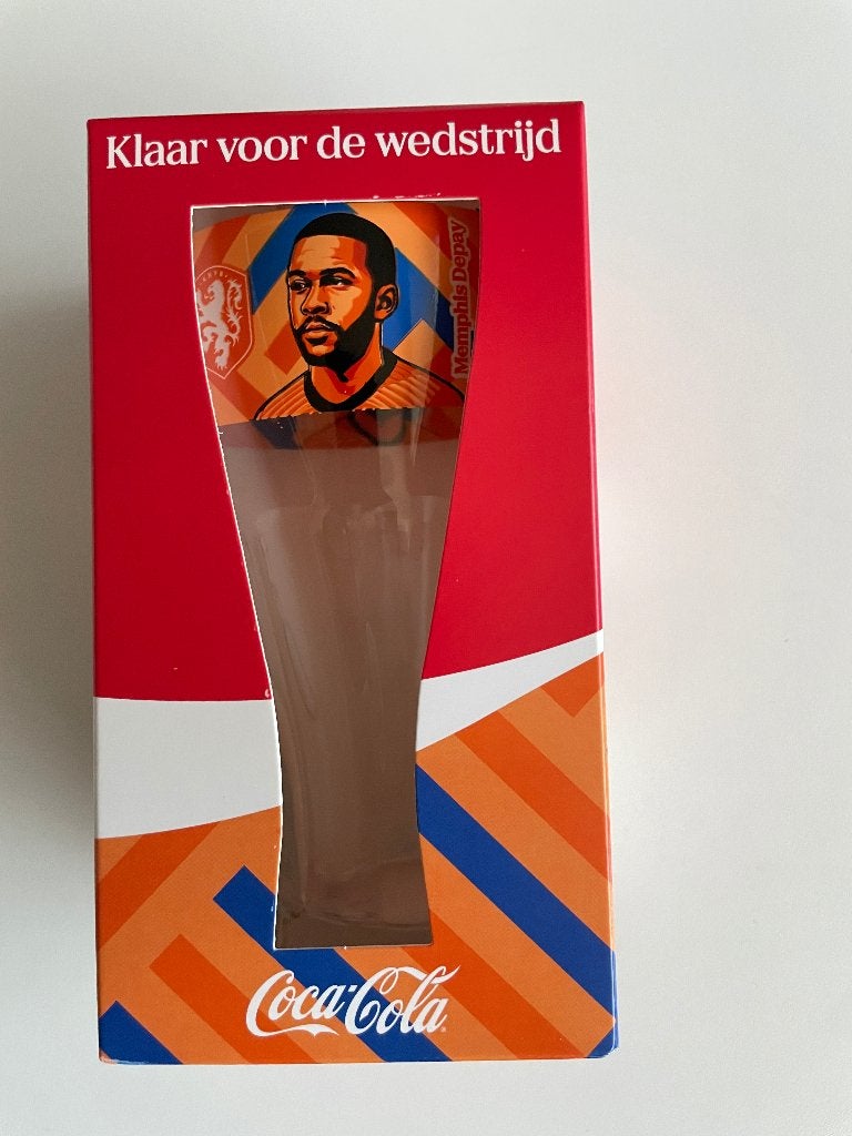 Coca Cola WK Glazen Oranje 2026 - Depay, Ophalen, Nieuw, Buitenlandse clubs, Overige typen