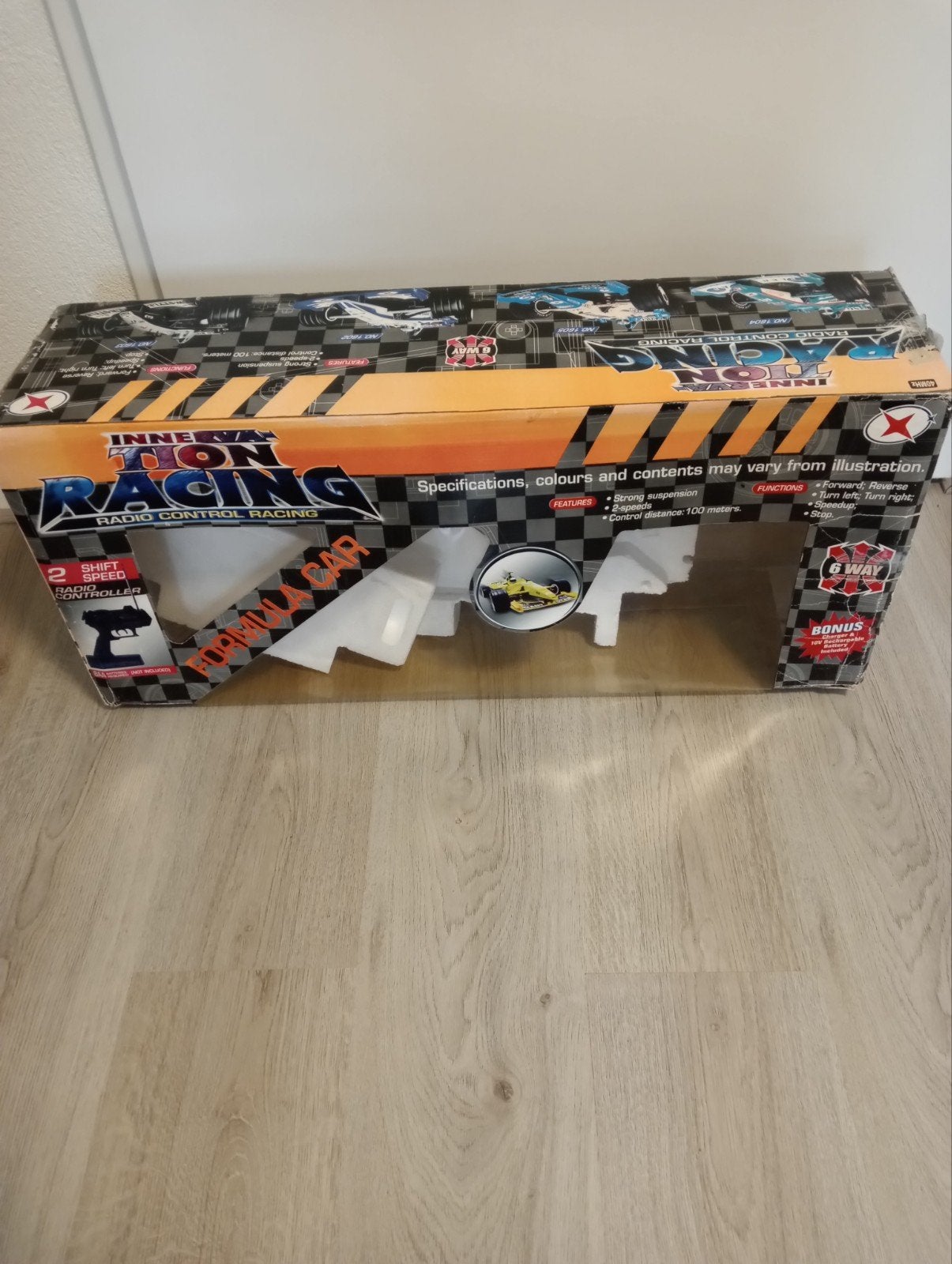RC Formule 1 Auto - Boomerang Racing Team, Hobby en Vrije tijd, Elektro, Gebruikt, Ophalen of Verzenden, Auto onroad