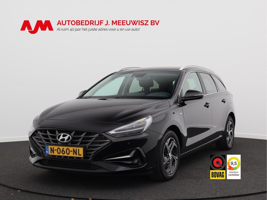 Hyundai i30 Wagon 1.5 T-GDi MHEV Premium/ lage km/ compleet!, Auto's, Hyundai, Bedrijf, Te koop, i30, ABS, Achteruitrijcamera