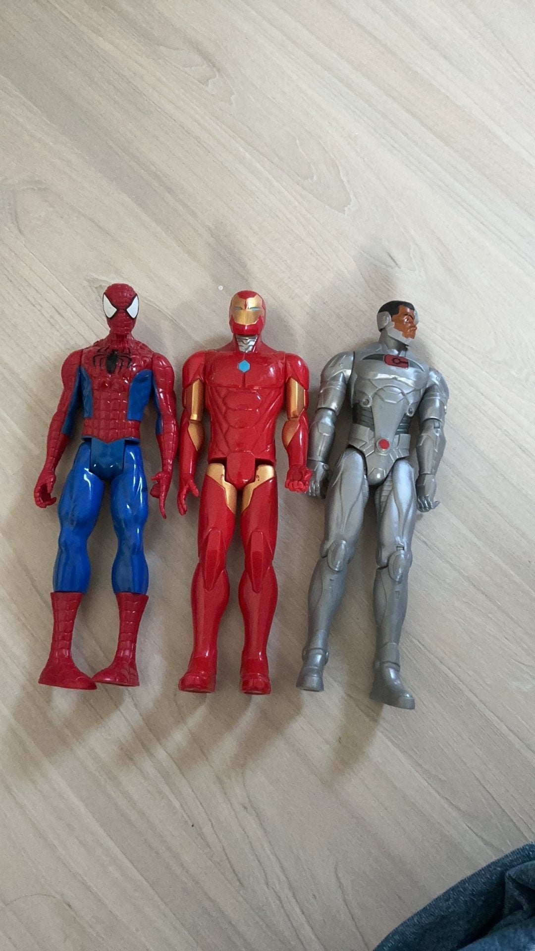 Marvel Actiefiguren Set – Spider-Man, Iron Man & War Machine, Ophalen, Zo goed als nieuw
