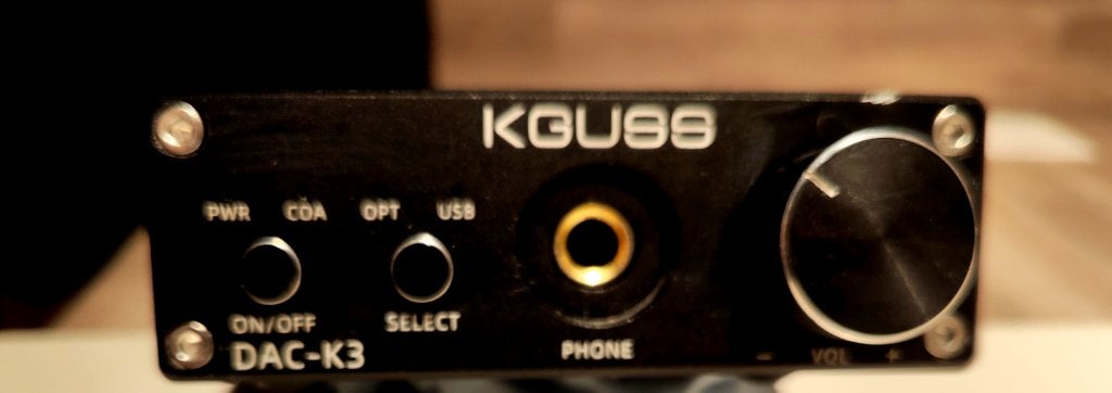 KGUSS DAC-K3  D/A converter koptelefoonversterker, Ophalen of Verzenden, Gebruikt