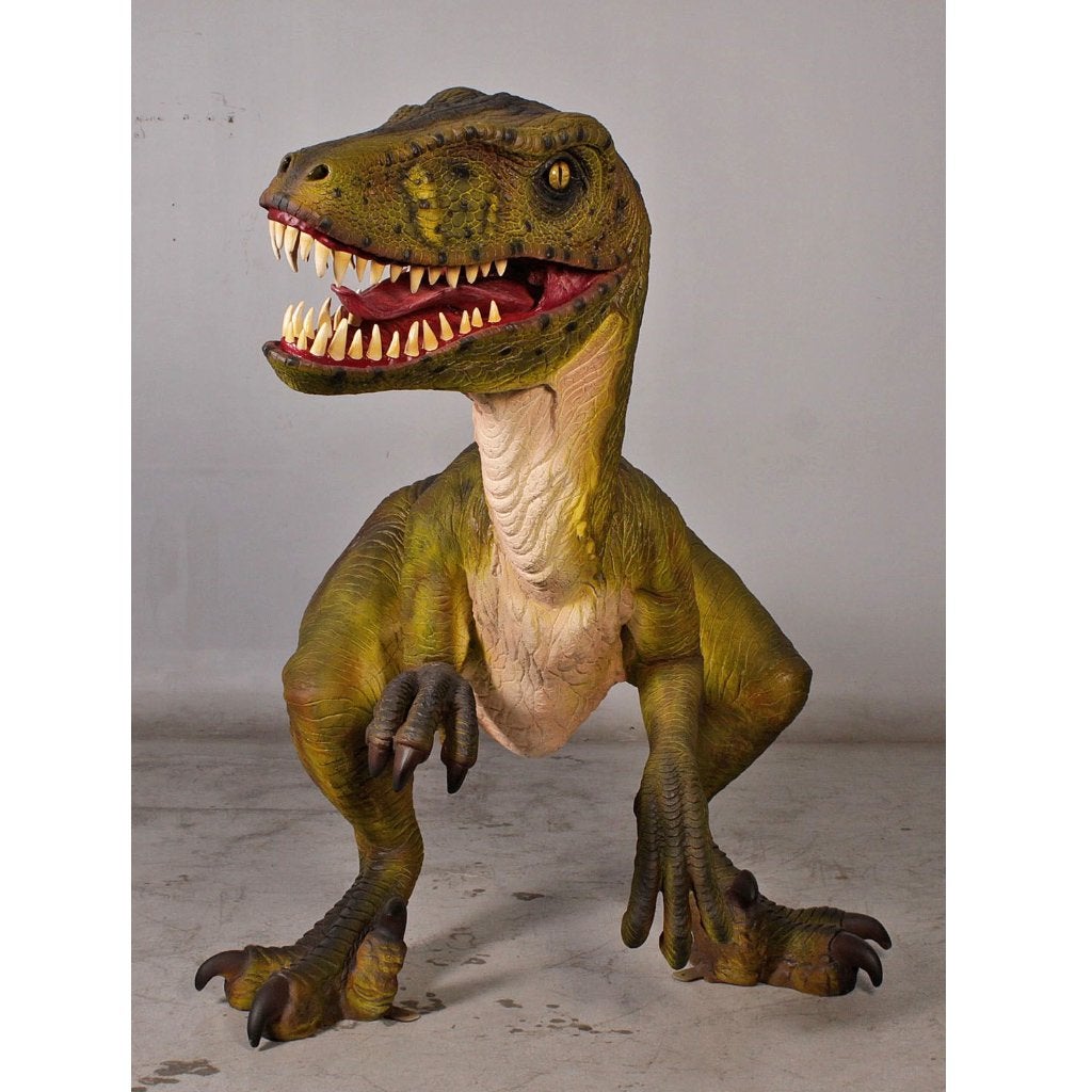 Dromaeosaurus – Dinosaurus beeld Lengte 342 cm, Ophalen, Nieuw, Overige typen