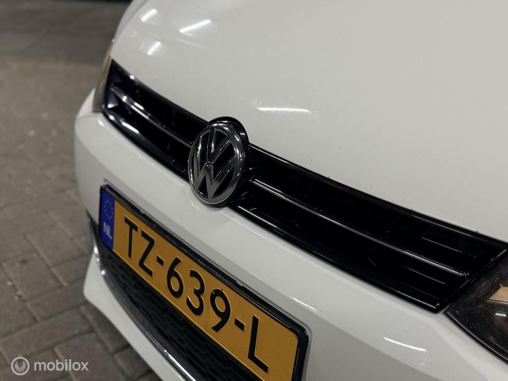 Volkswagen Polo 1.2 TSI Highline|stoelverwarming|AUT|prksens, Euro 5, 4 cilinders, Wit, 19 km/l