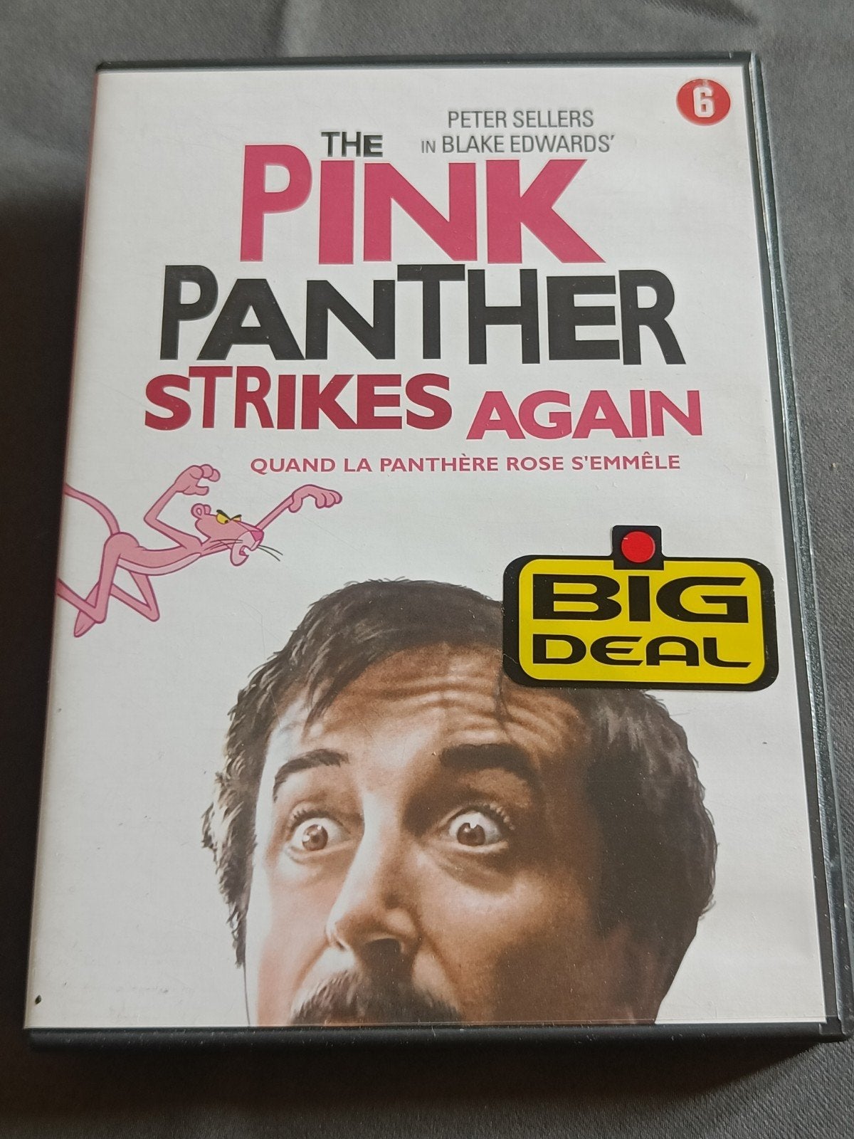 The Pink Panther Strikes Again - DVD Peter Sellers, Gebruikt, Alle leeftijden, Ophalen of Verzenden, Duits