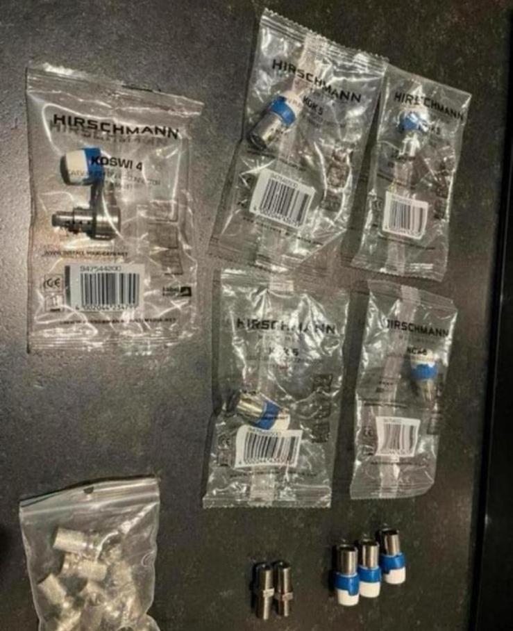 Hirschmann connectors divers NIEUW, Ophalen of Verzenden, Nieuw, Minder dan 2 meter, Overige kabels