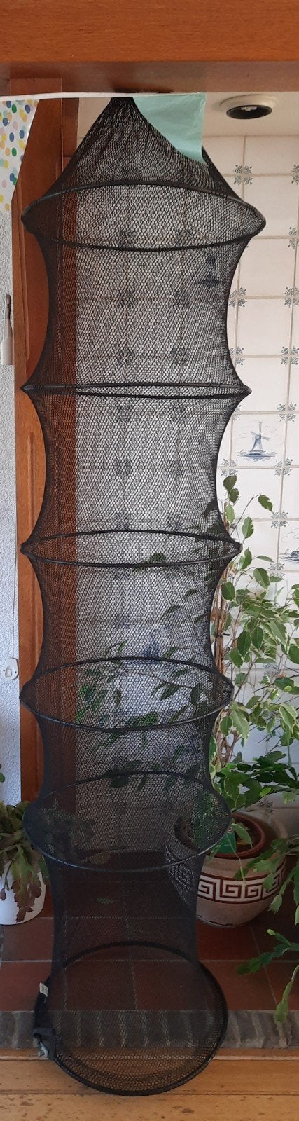 Leefnet, ong. 1.80 m, doorsnede ring 40 cm, KEENETS, Ophalen of Verzenden, Net of Fuik