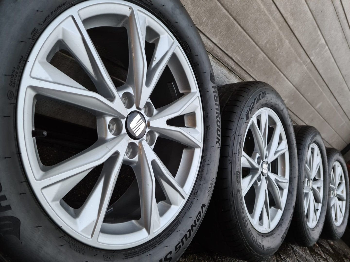 originele 18 inch Seat Tarraco KN2 Ateca velgen zomerbanden, Auto-onderdelen, Banden en Velgen, 18 inch, Gebruikt, -, -