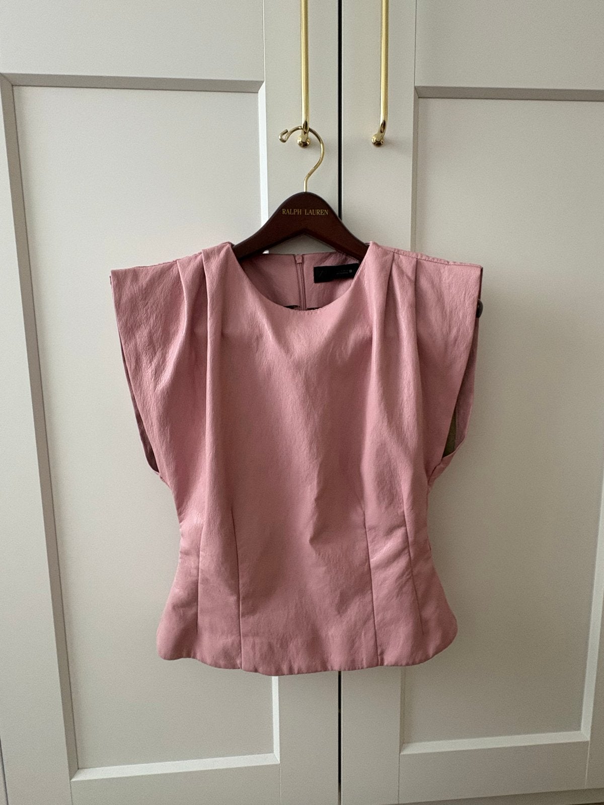 ZARA Roze Top met Korte Mouwen - Maat M, Kleding | Dames, Tops, Maat 38/40 (M), Verzenden, Nieuw, Korte mouw