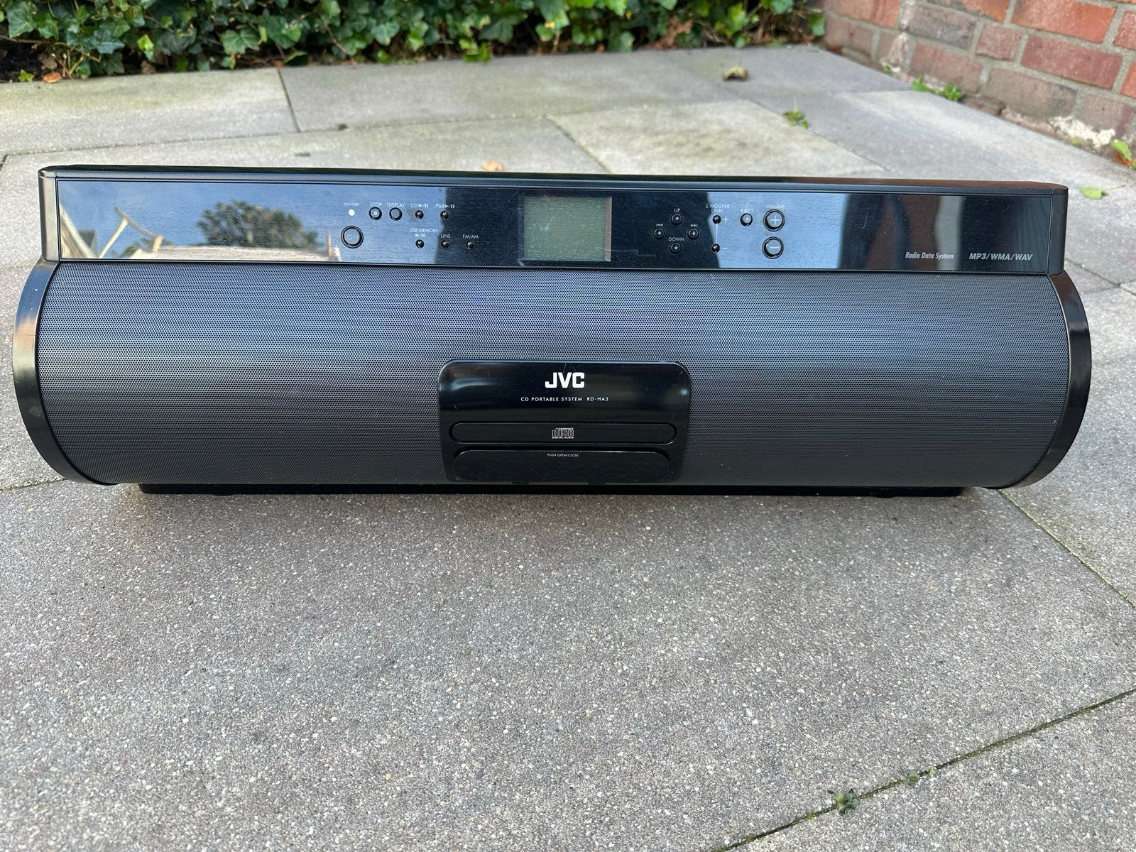 JVC Boombox MP3/WMA/WAV CD-speler met speakers, Audio, Tv en Foto, Ophalen, Gebruikt, JVC, Draagbaar