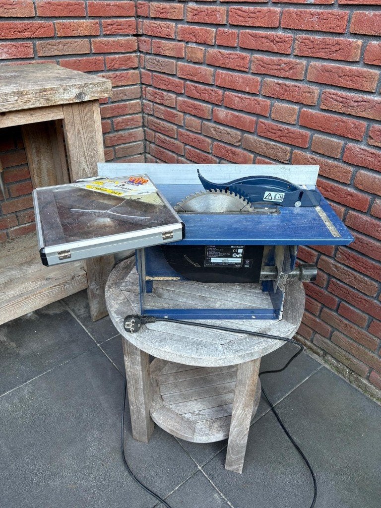Zaagtafel Einhell, Ophalen, Gebruikt, Cirkelzaag, 30 tot 70 mm