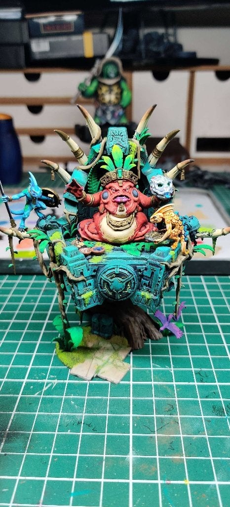 Warhammer AoS seraphon army, Figuurtje(s), Warhammer, Ophalen of Verzenden, Zo goed als nieuw