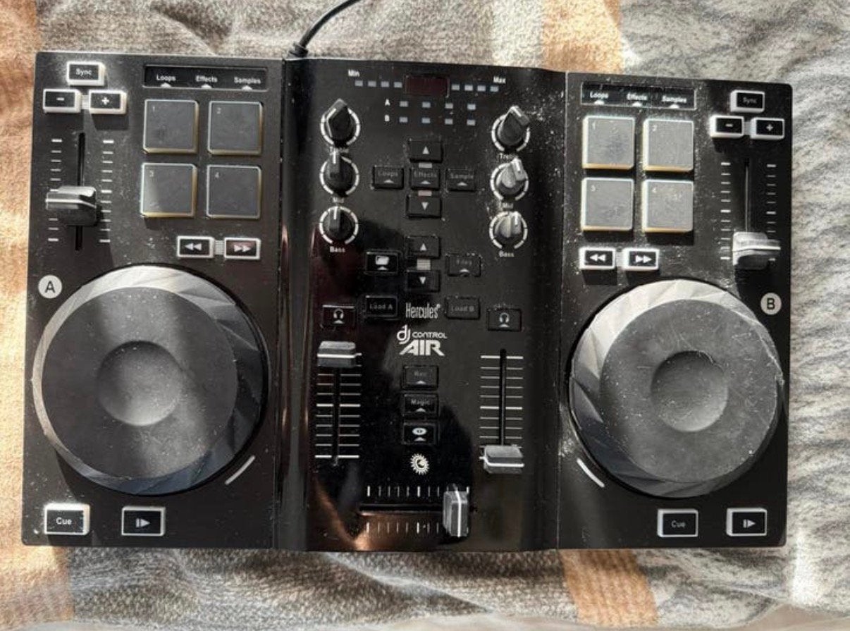 Hercules DJControl Air (2-deck DJ controller), Ophalen, Zo goed als nieuw, Pioneer