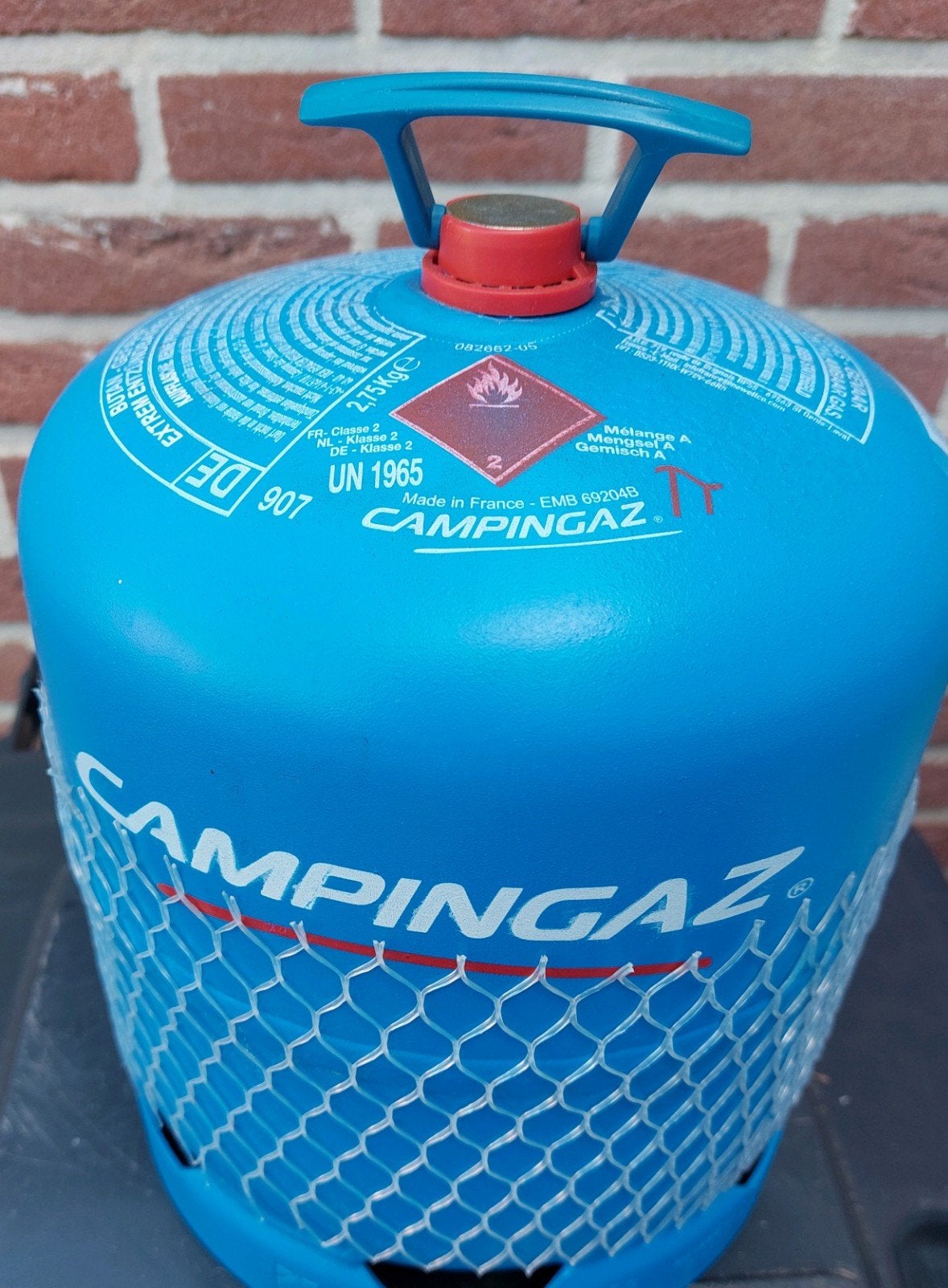 campingaz gasfles type 907. nieuw vol en verzegeld., Ophalen, Nieuw