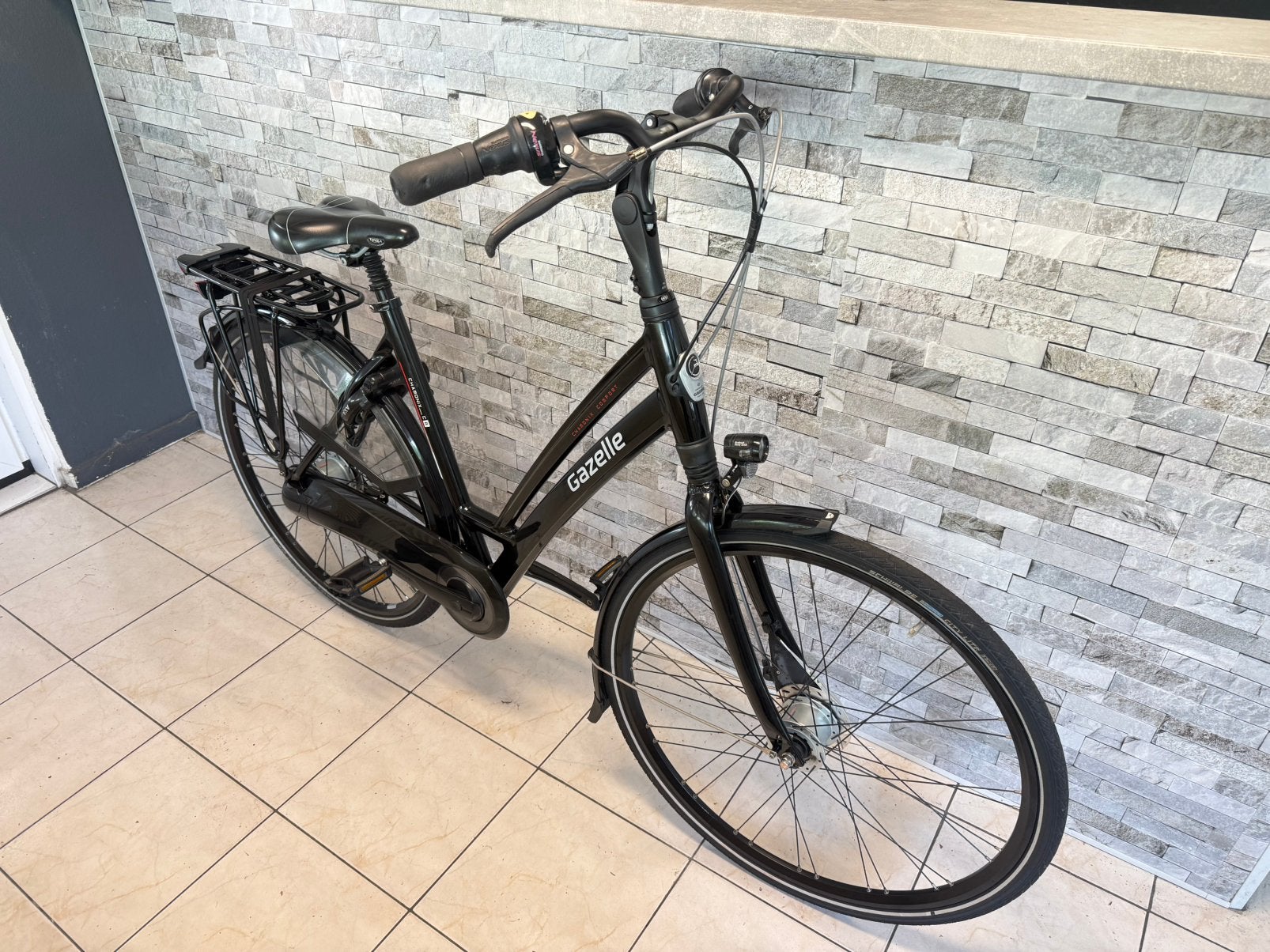 Zeer Nette Gazelle Chamonix Damesfiets D53cm. V8., Ophalen, 53 tot 56 cm, Versnellingen, Zo goed als nieuw