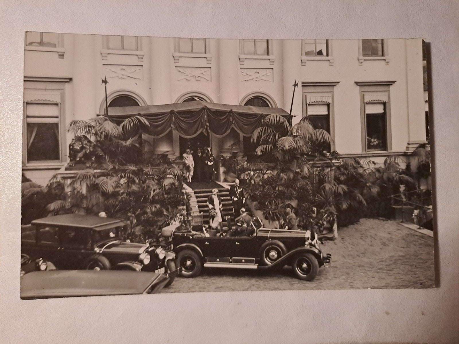 Heerlen,  koninklijk bezoek 1930, fotokaart, Ophalen of Verzenden, 1920 tot 1940, Limburg