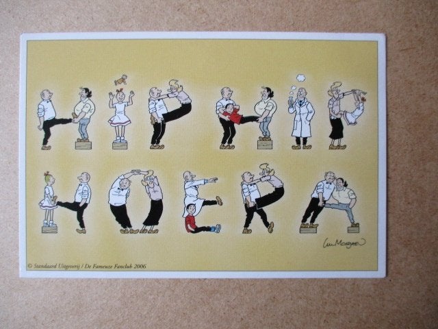 adv10366 suske en wiske ansichtkaart, Ophalen, Suske en Wiske, Gebruikt, Overige typen