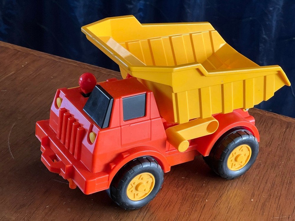 Plastic kiepwagen, Ophalen of Verzenden, Zo goed als nieuw