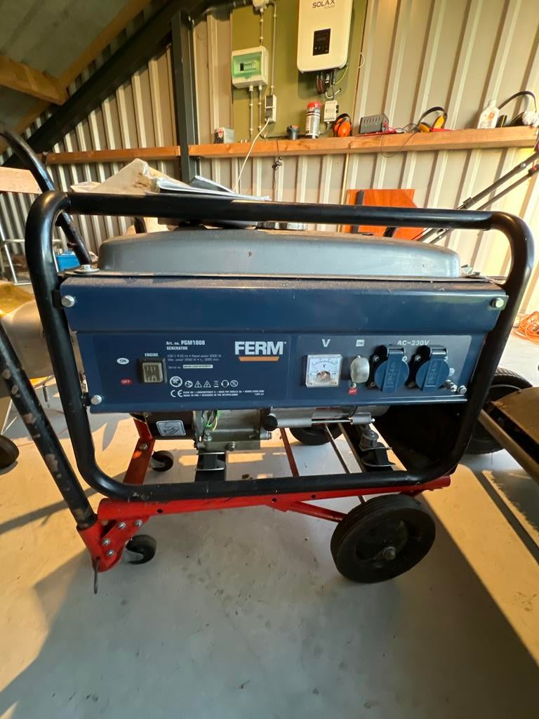Ongebruikte Generator - FERM PGM1008, Ophalen, Zo goed als nieuw