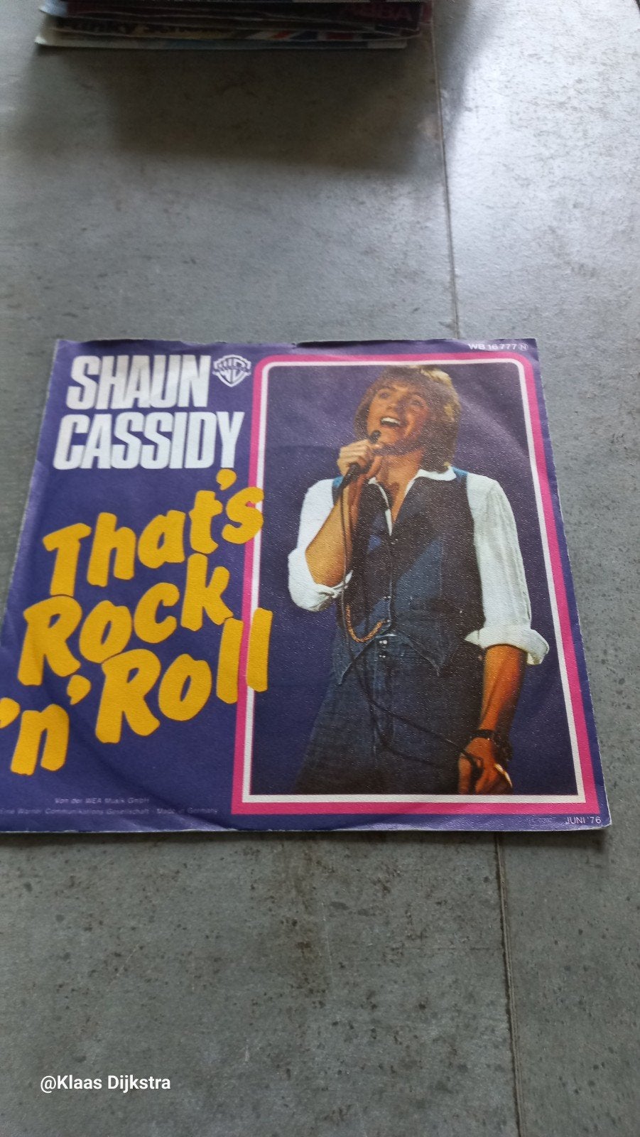Shaun Cassidy - That's Rock 'n' Roll, Ophalen of Verzenden, Gebruikt, 7 inch, Pop